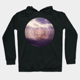 Morning silence | Sacred geometry Hoodie